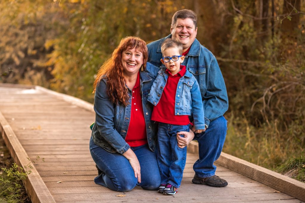 Dave, Molly, and their son
